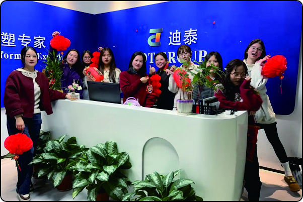 Office environment with modern design